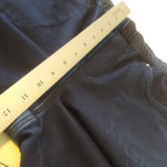 Dream Jeannes by Quacker Factory women's size M blue Capri pants - Picture 9 of 14